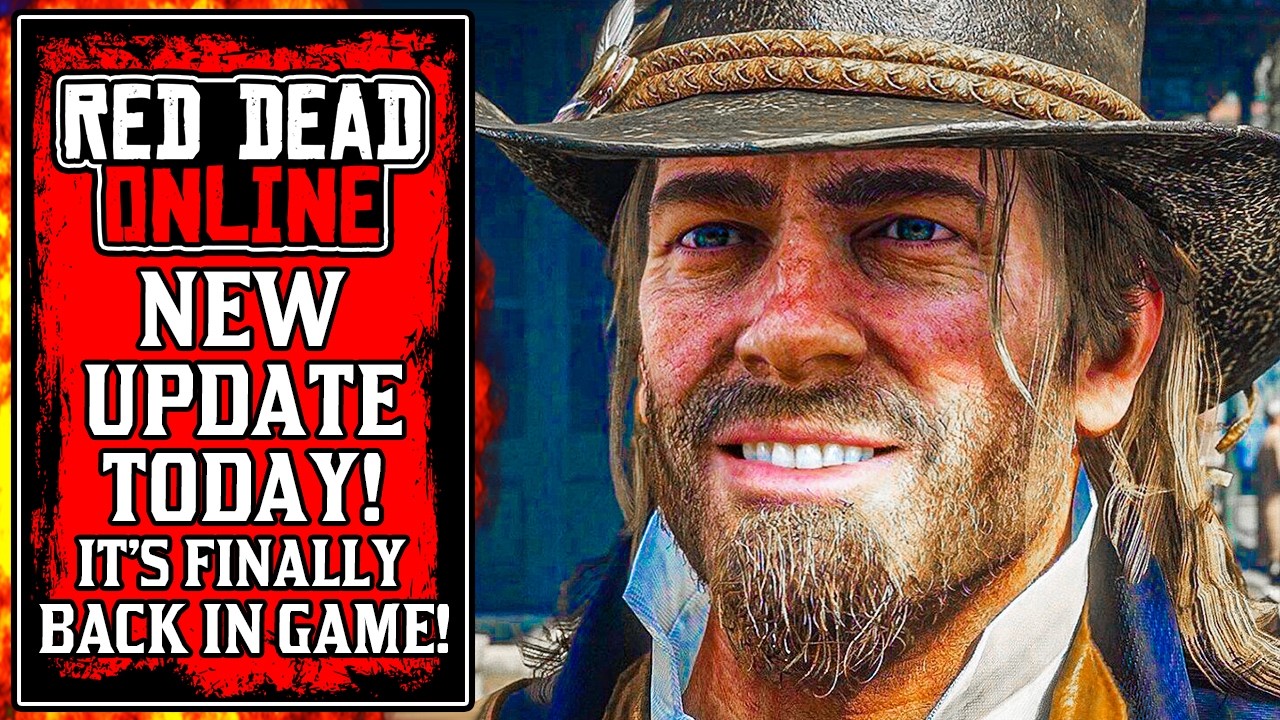 IT'S FINALLY BACK! The NEW Red Dead Online UPDATE Today! (RDR2)