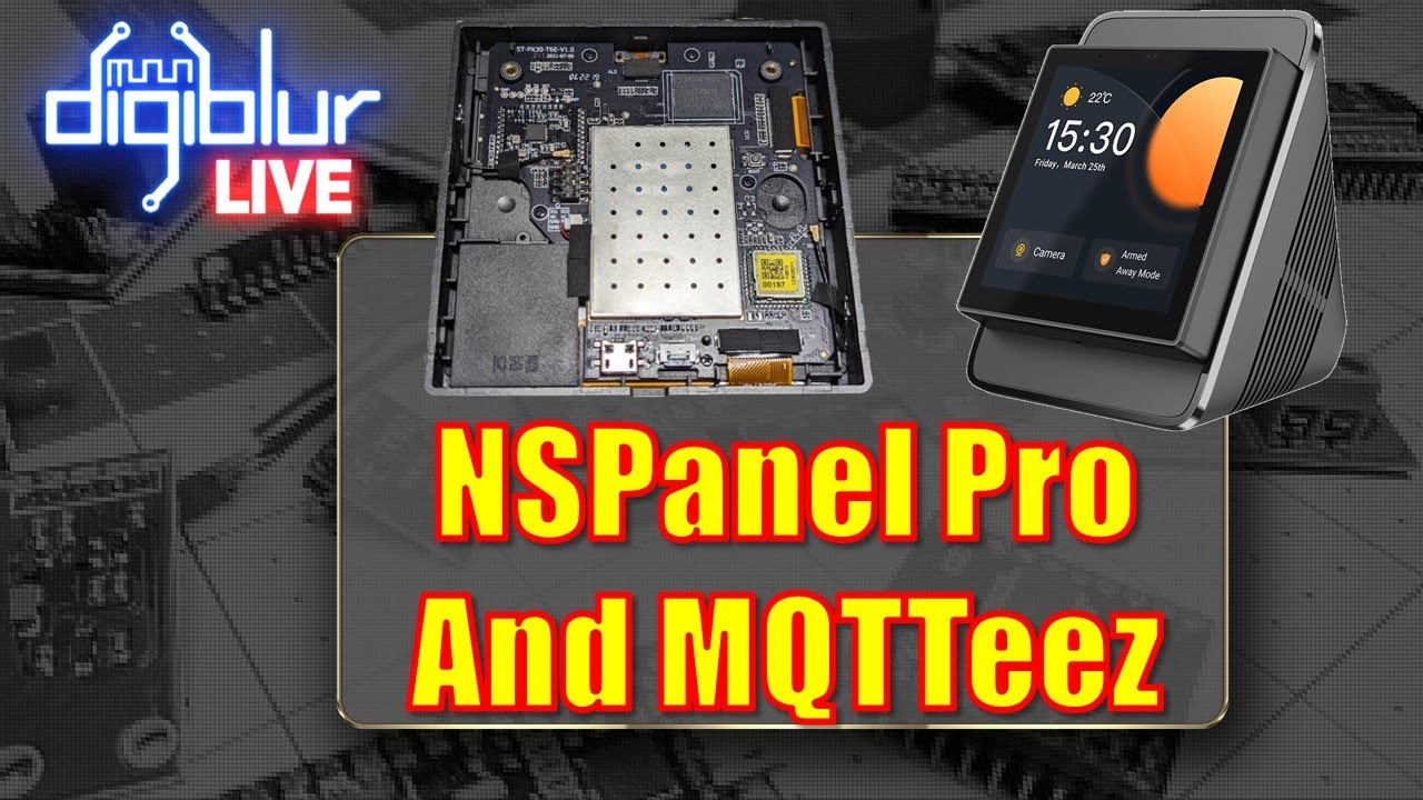 Sonoff NSPanel Pro Review, Home Assistant Bluetooth and Tasmota MQTT Fun