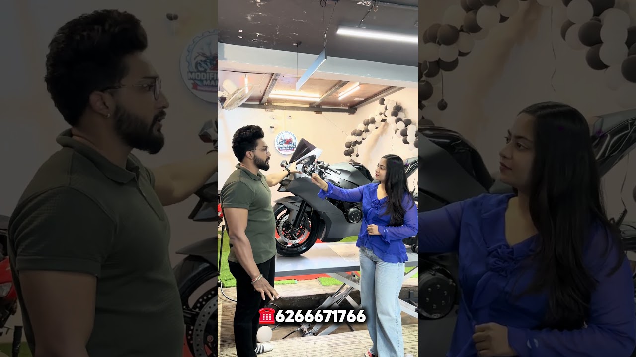 Modification Mafiaa Indore 😍💯 #bikemodification #sportsbike #indore
