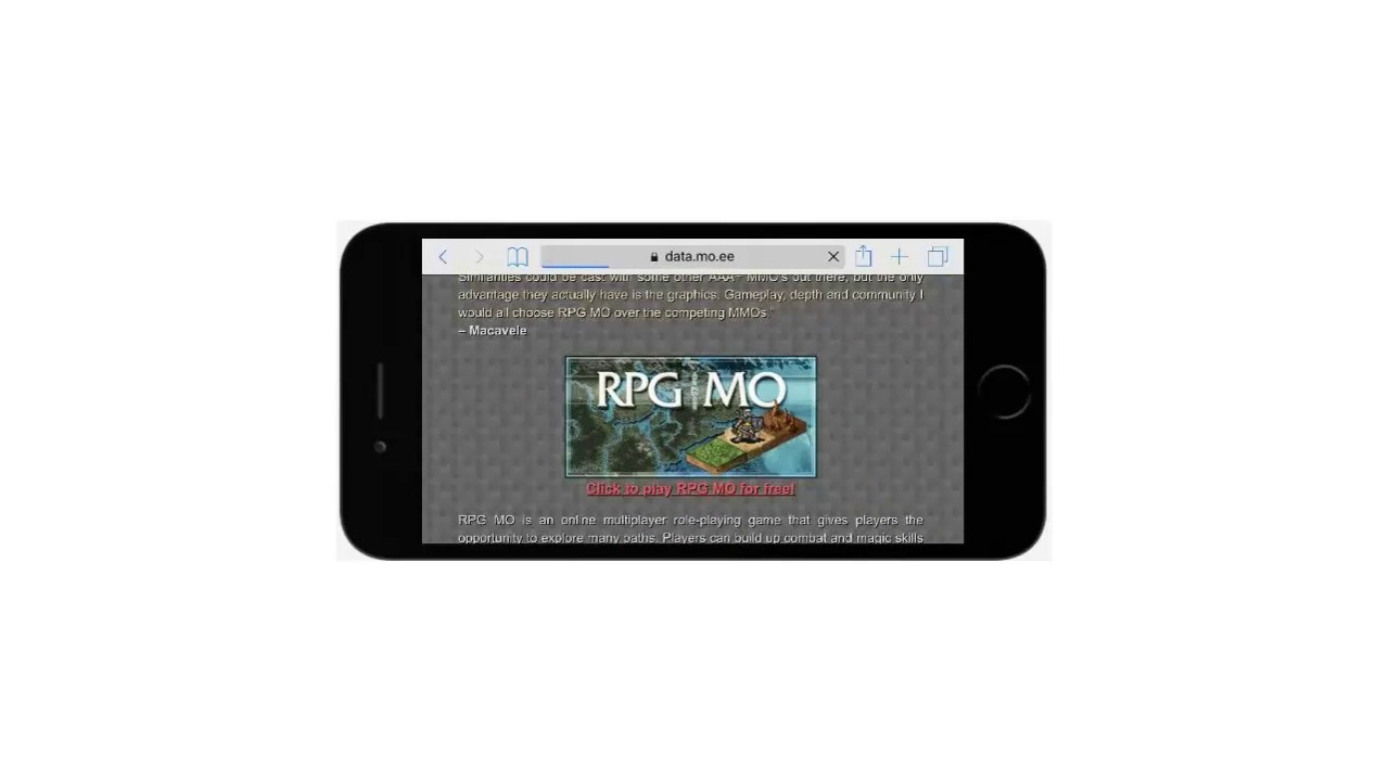 RPG MO to Home Screen