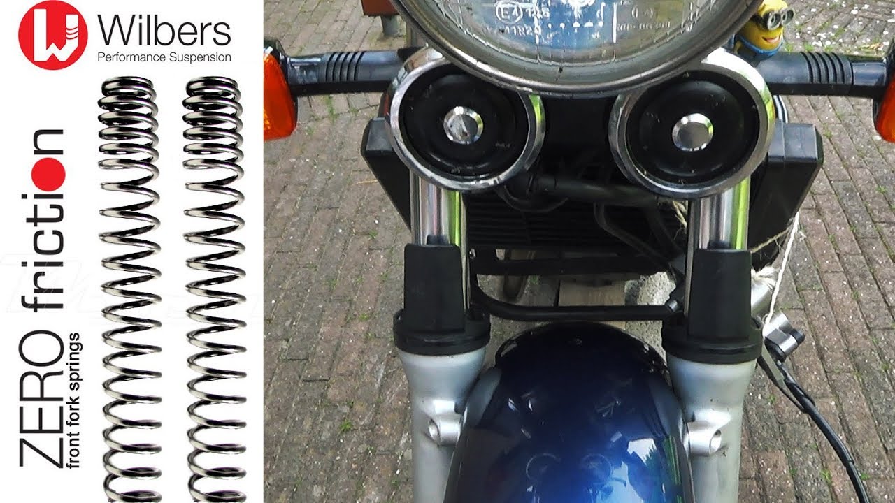 Honda NTV 650 - Wilbers Fork Springs & Torsion Free Installation