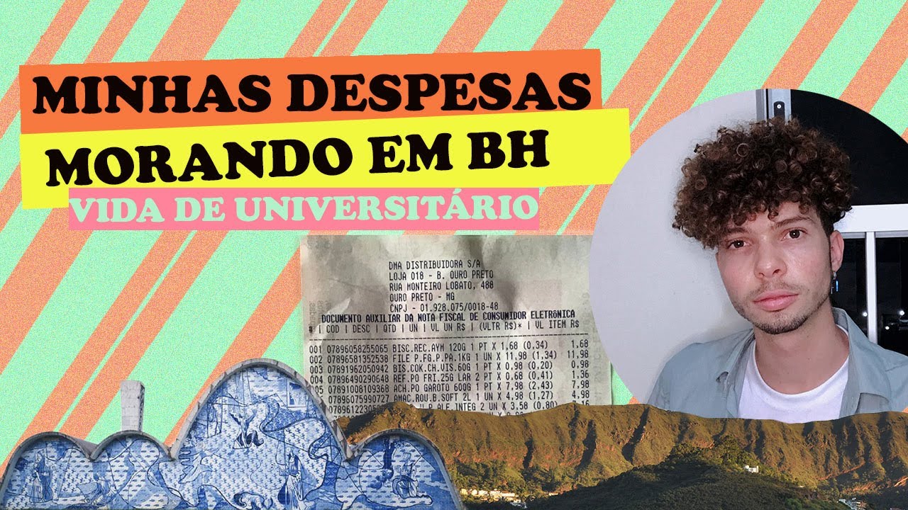 Meus gastos morando em BH antes de conseguir a Moradia UFMG