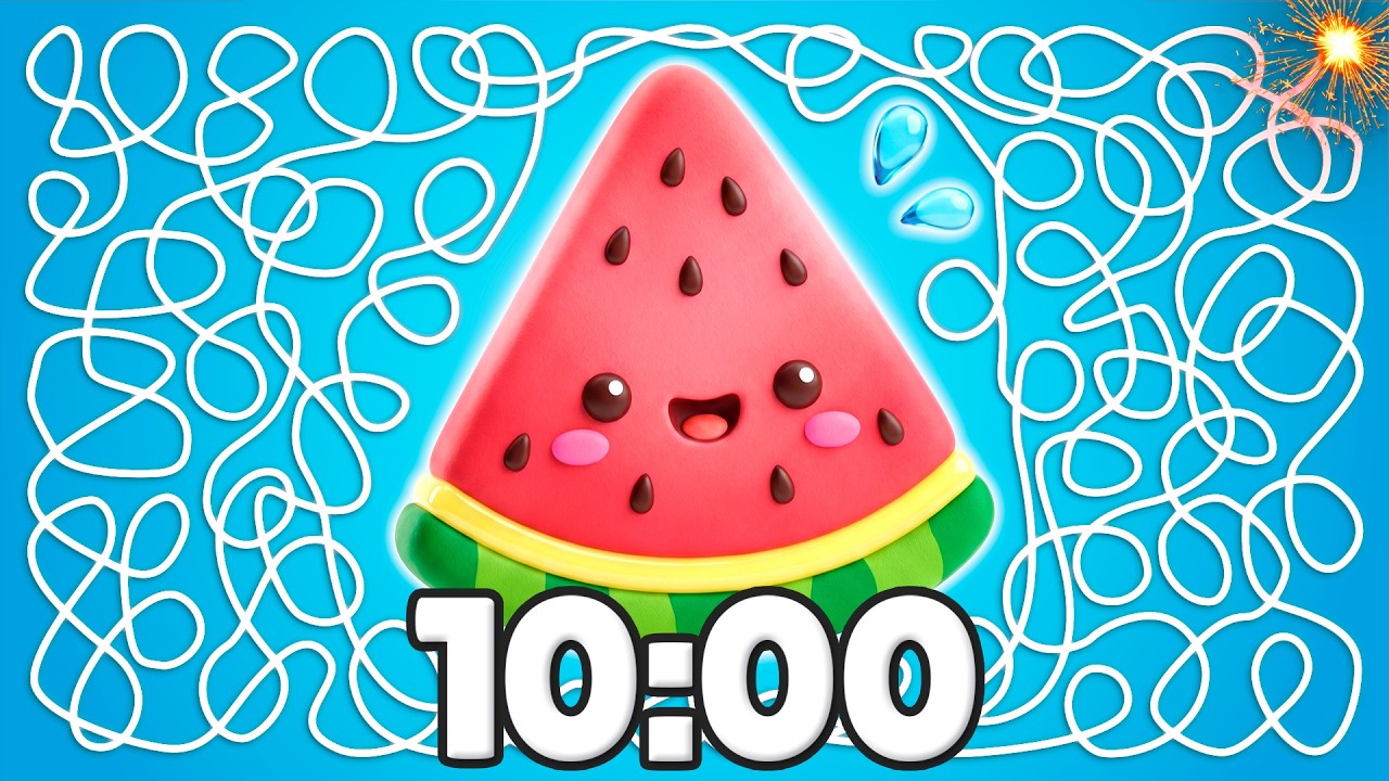 10 Minute [SUMMER] Timer ☀️🍉💥 | Refreshing Classroom Countdown!