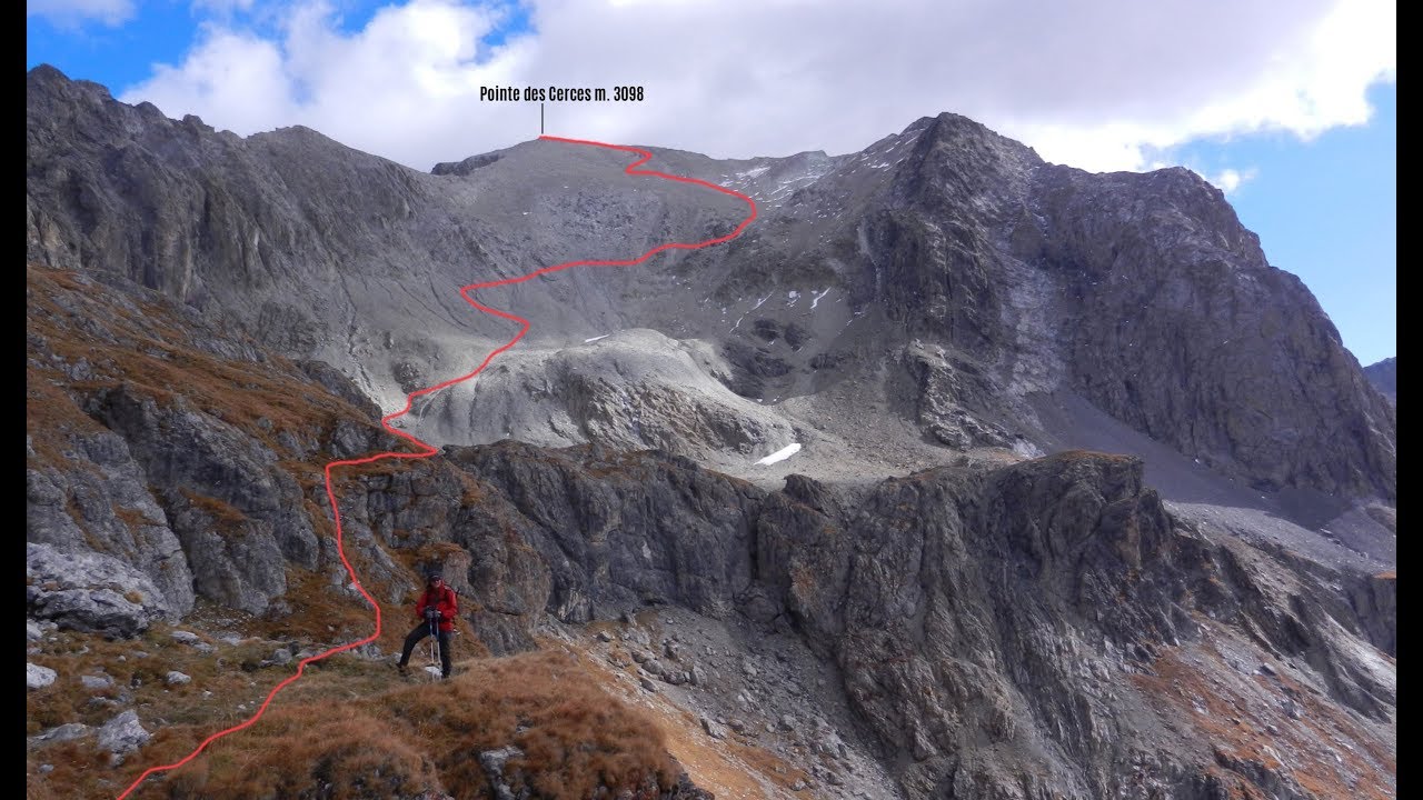 Pointe des Cerces m. 3098 (Alpi Cozie Settentrionali - Gruppo dei Cerces - Val Clarèe)