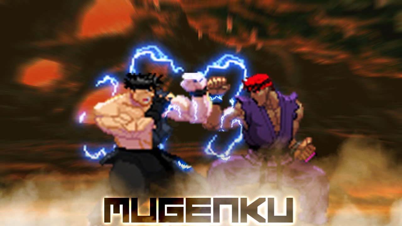 Ryuuken vs Evil Ryu. Close Battle! Street Figher Mugen Multiverse