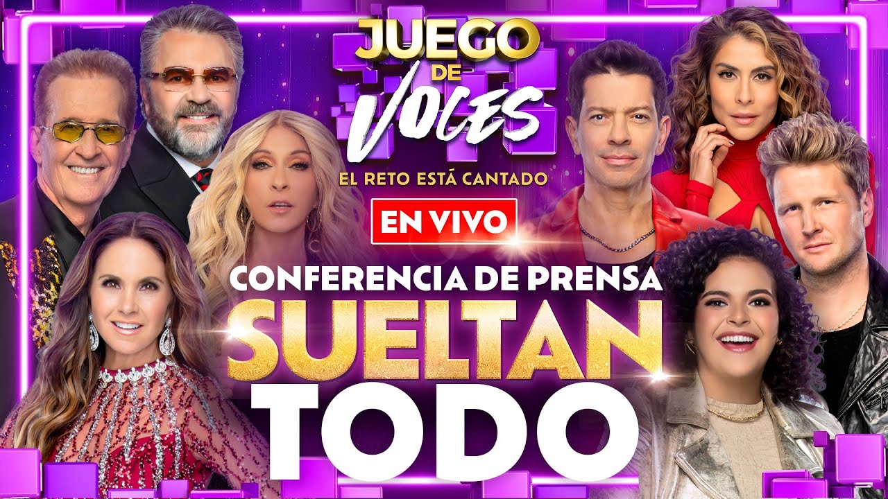 🚨 EN VIVO: ¡Juego de Voces REGRESA! Las LEYENDAS y Las ESTRELLAS revelan TODOS LOS DETALLES