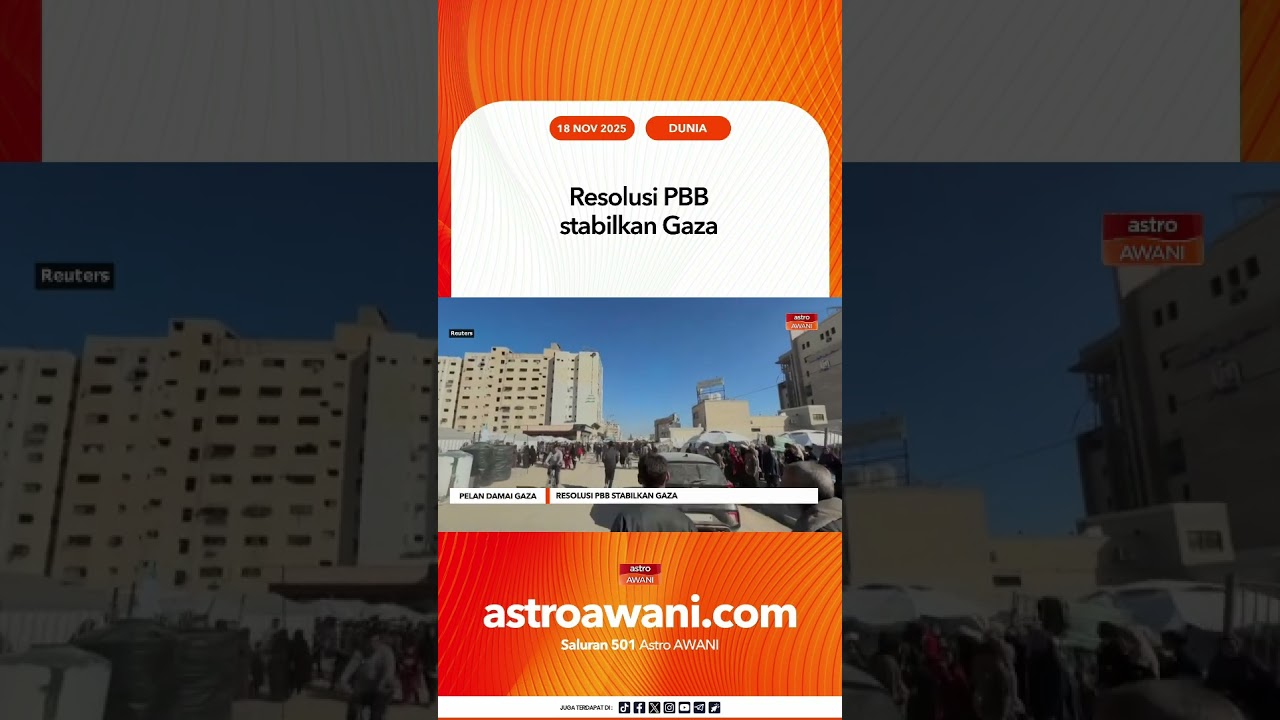 Resolusi PBB stabilkan Gaza