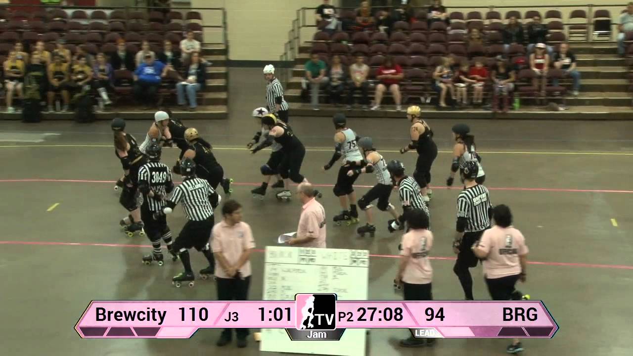 WFTDA Roller Derby: 2014 Division 2 Playoffs, Duluth: Brewcity vs. Brandywine