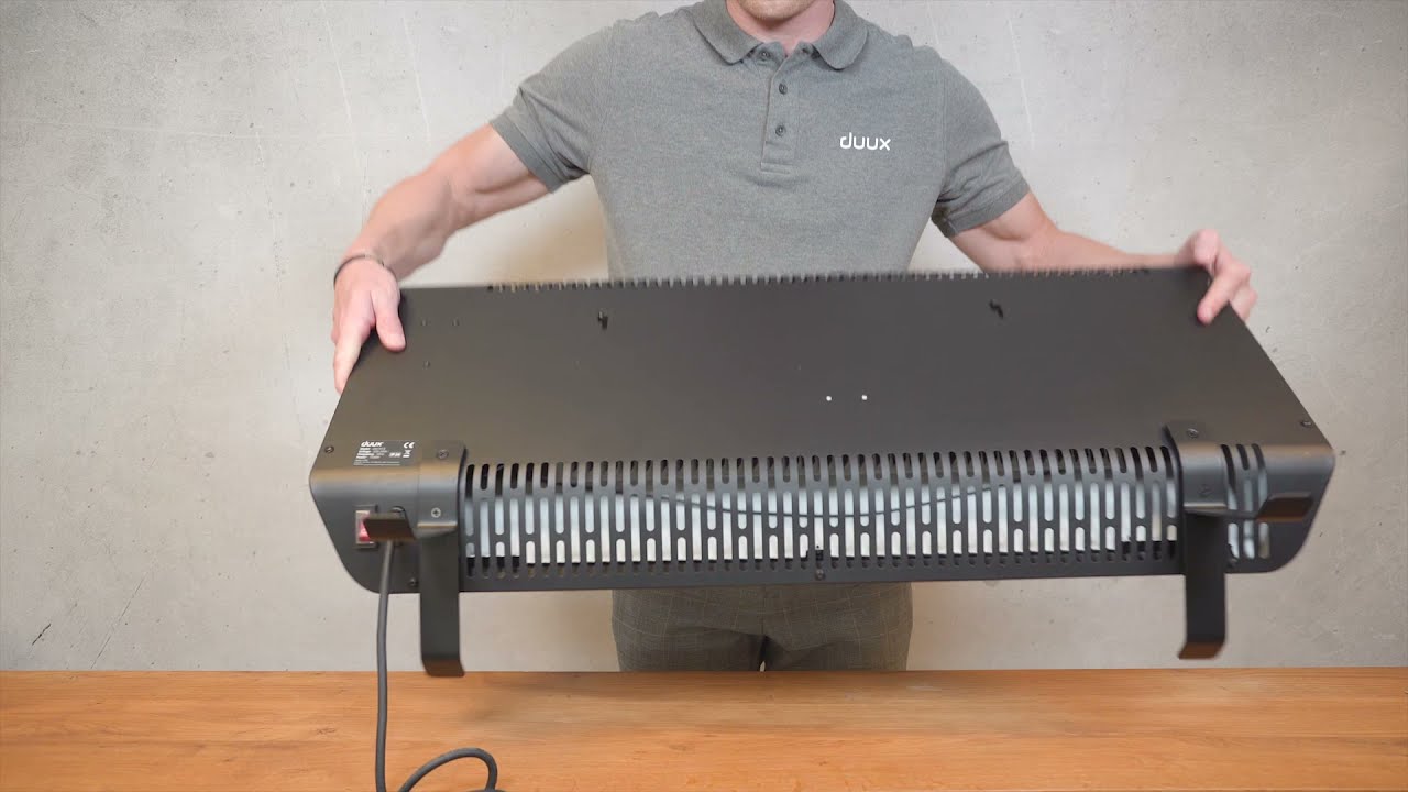 Duux Edge Smart Convector Heater - Installation tutorial