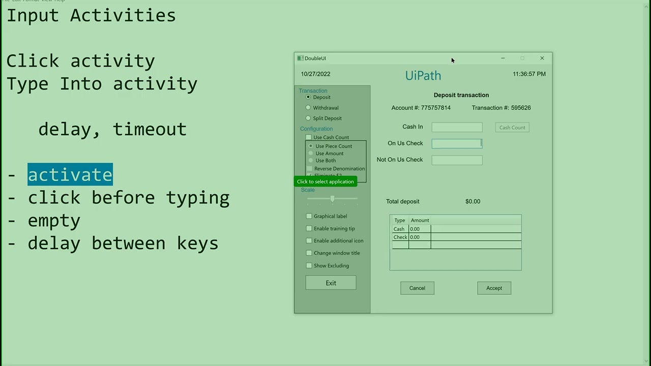 Type Into Activity & properties | UiPath Studio |Input Activities in UIAutomation | UiPath Tutorials