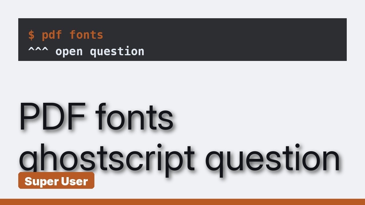 How to prevent GhostScript from substituting fonts when compressing a PDF file?