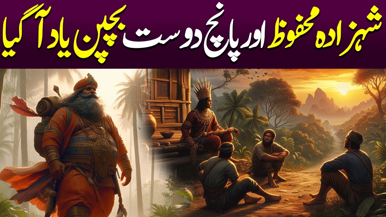 Shehzada Mehfooz Aur 5 Dost | Bachpan Yaad Aaya | Rah e hayat Official