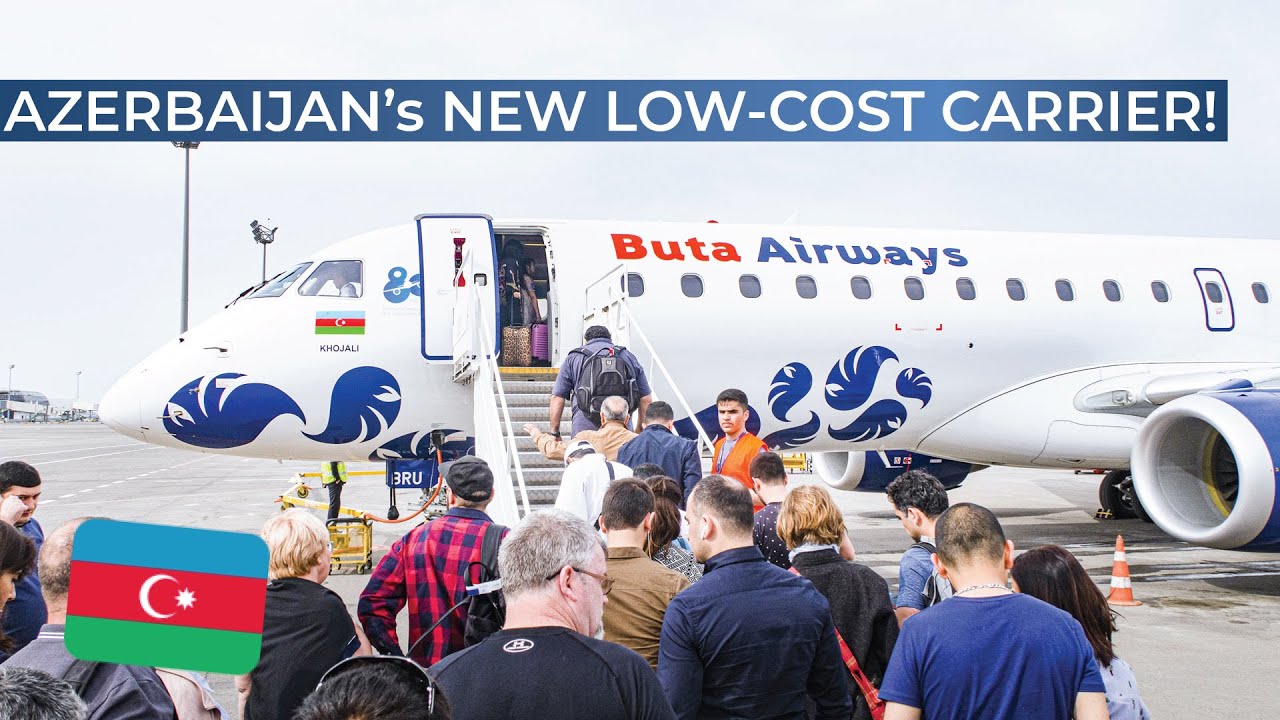 TRIPREPORT | Buta Airways (ECONOMY) | Baku - Tbilisi | Embraer 190