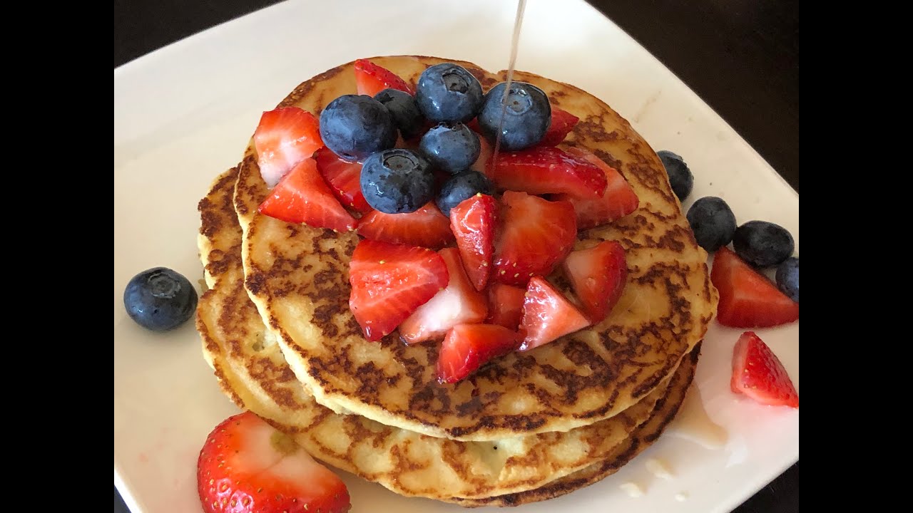 PANCAKES DE ALMENDRA KETO