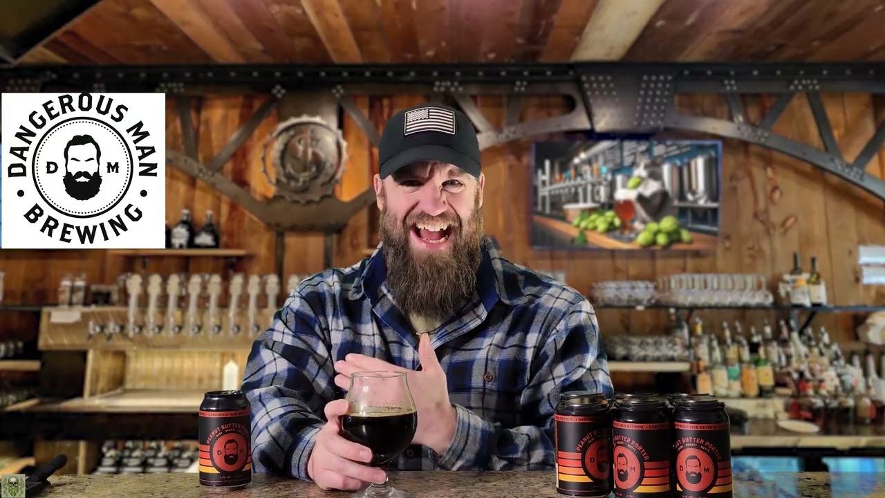 Peanut Butter Porter - Dangerous Man Brewing Company Review 