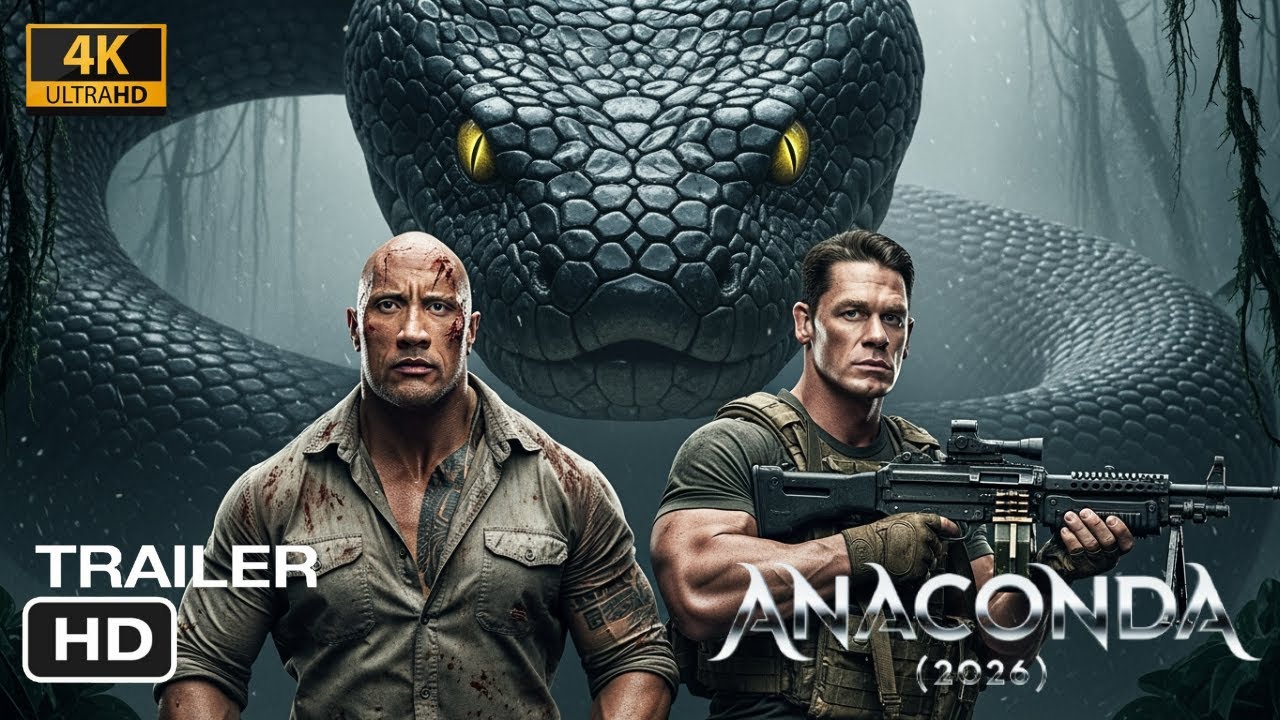 Anaconda (2026) – Official Trailer [4K] | Dwayne Johnson, John Cena , Charlize Theron | Fan Trailer
