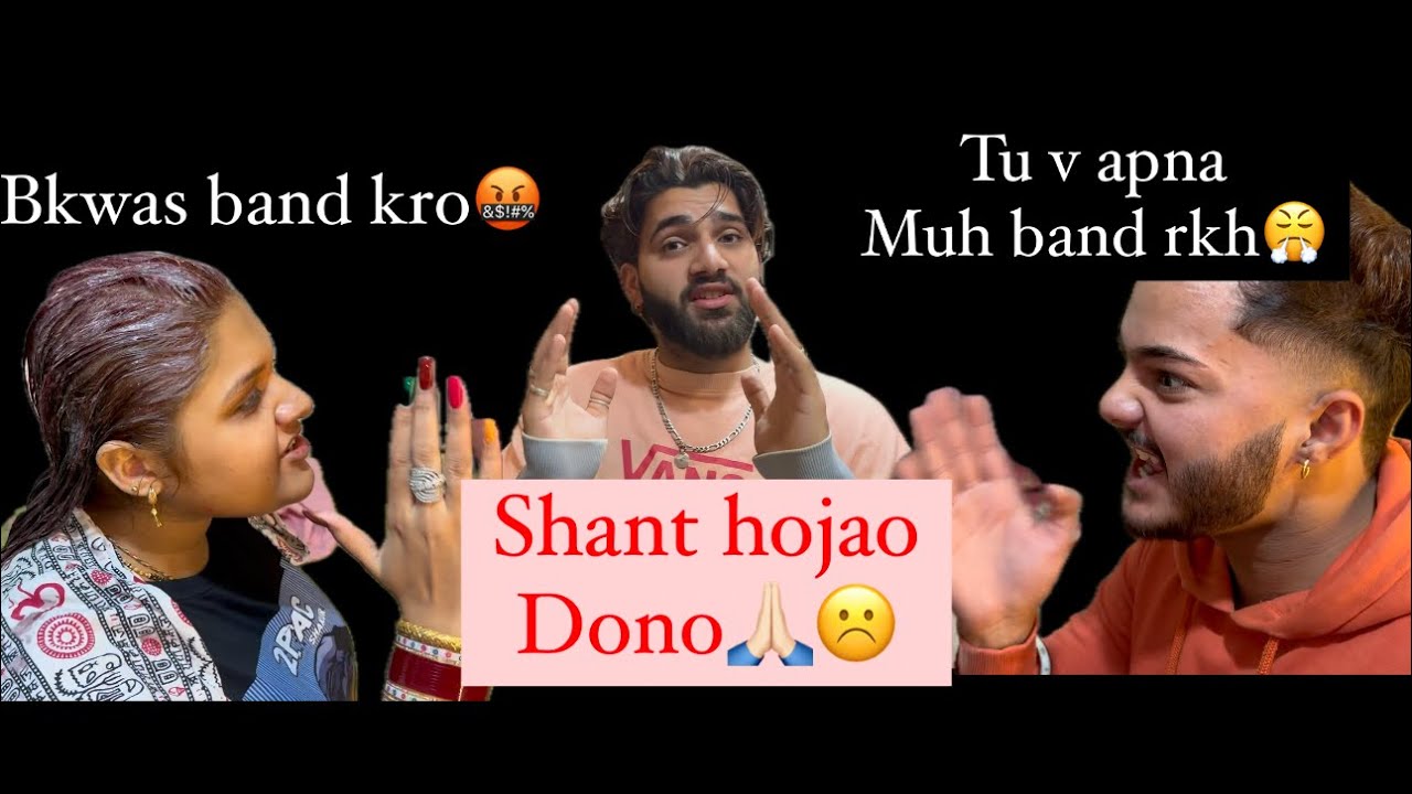 YADVI OR RAHUL ki HUE LHDAE🤬🥺 @armaanthakurvlogs2567