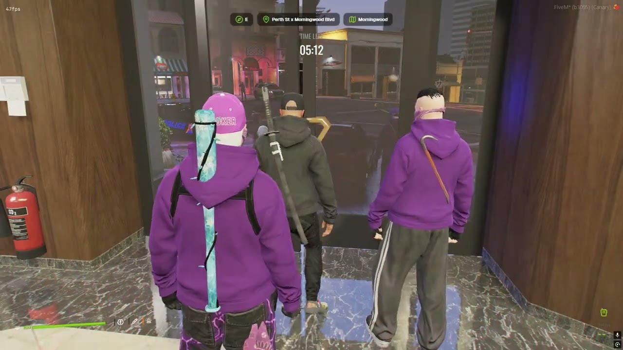 Jimmy and ESB rob another bank with a cool getaway...$$