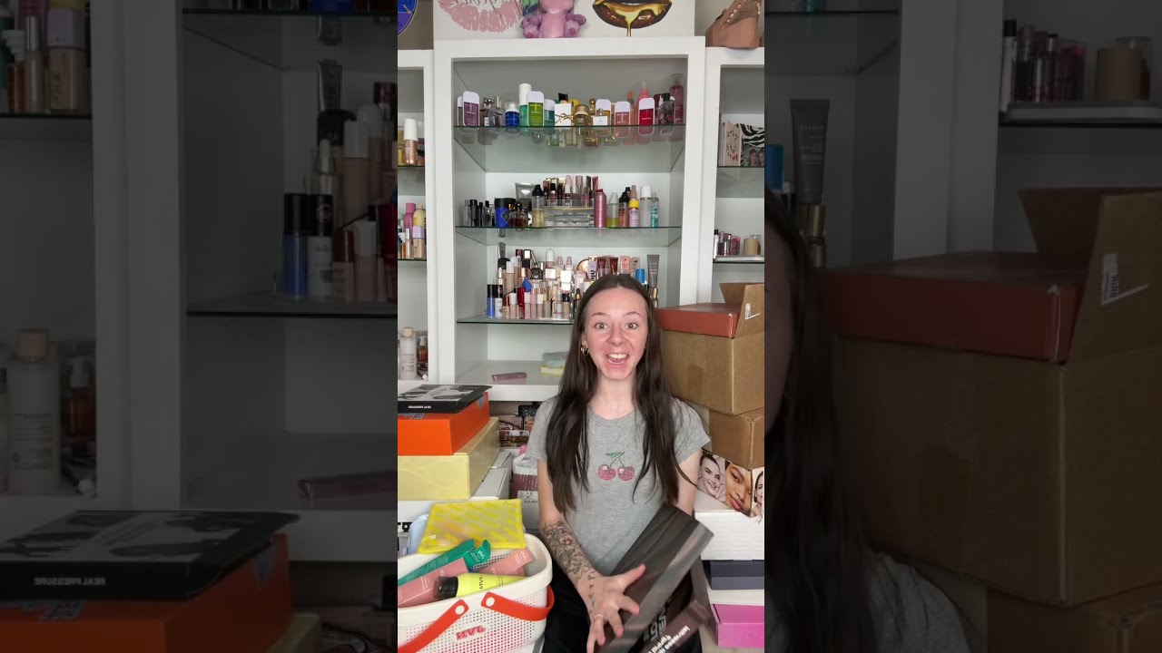 Pr Unboxing😱 #prpackage #prhaul #prunboxing #newmakeup