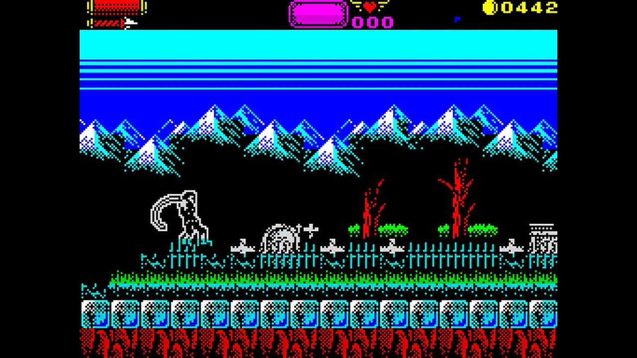 ZX Spectrum Longplay [227] Castlevania: Spectral Interlude (Homebrew)
