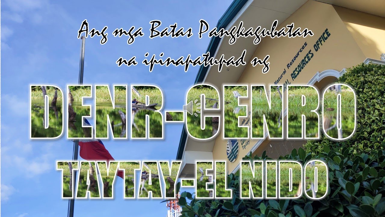 Batas Pangkagubatan - DENR