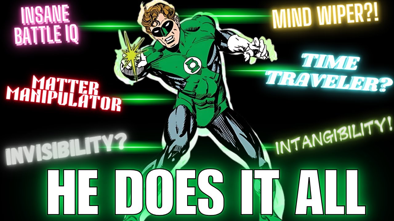 Top 10 Forgotten Abilities and Talents of Green Lantern