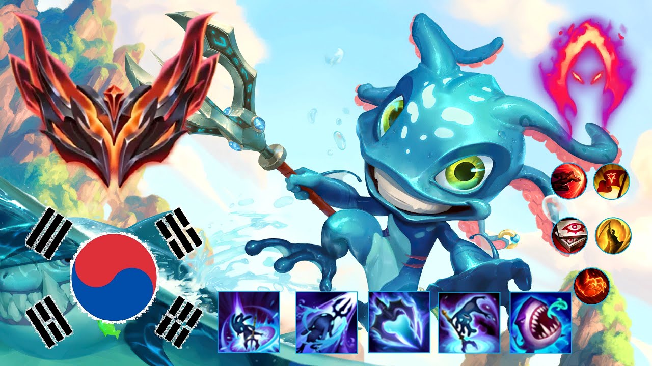 KOREA GRANDMASTER Guides How to Play Fizz Mid & Carry + Best Build/Runes Season 12