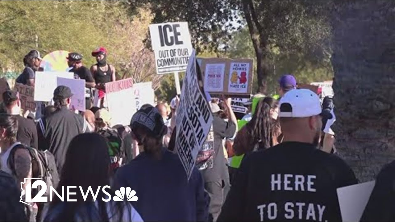 High schoolers across Phoenix show out in numbers against ICE