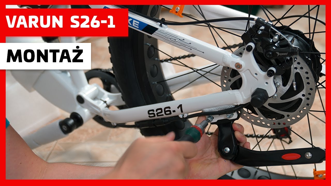 VARUN S26-1 - montaż roweru elektrycznego + specyfikacja