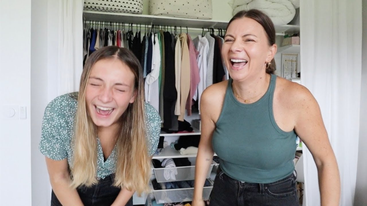 GROS TRI du dressing de Laura avant son départ pour Nantes !