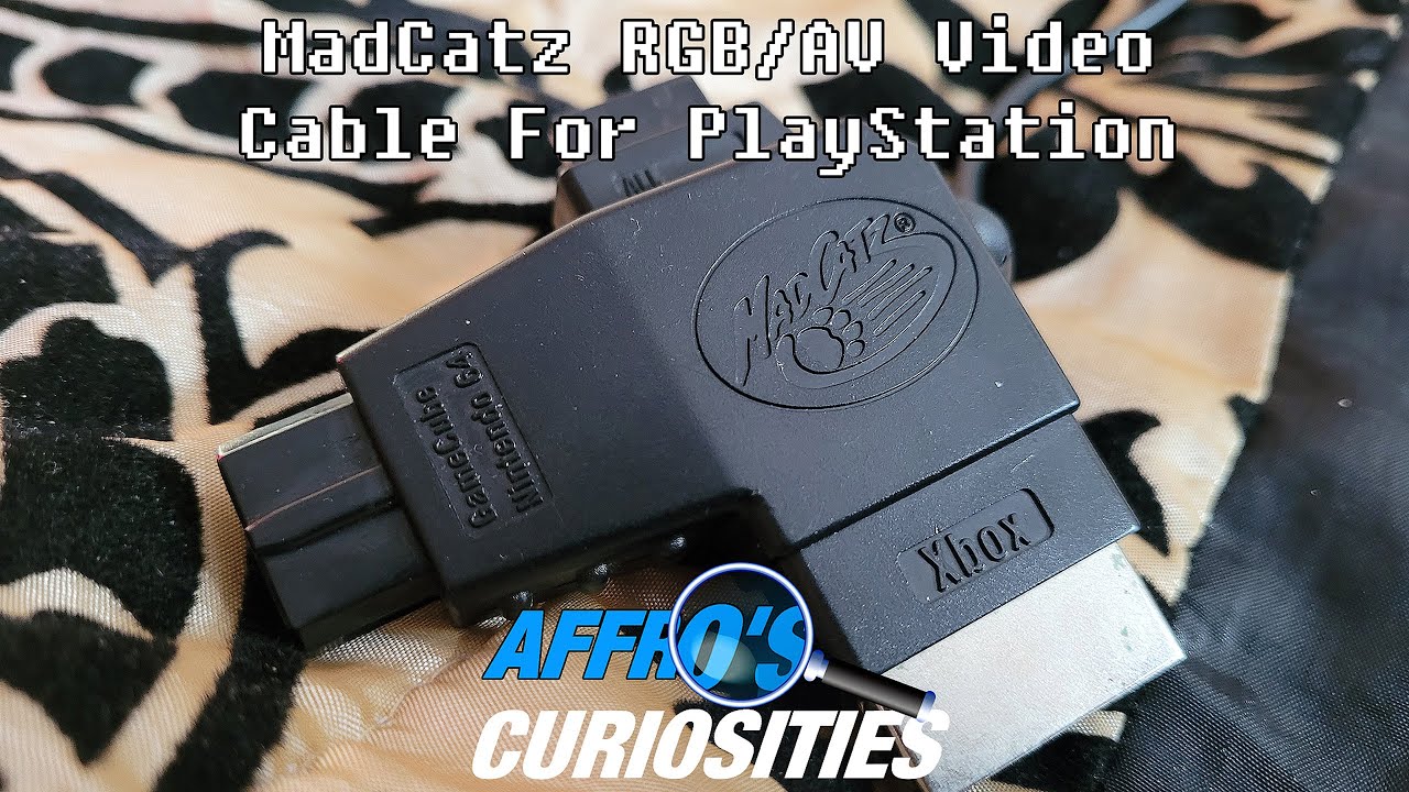 When MadCatz TOOK ON Sony's RGB Cable - Affro's Curiosities