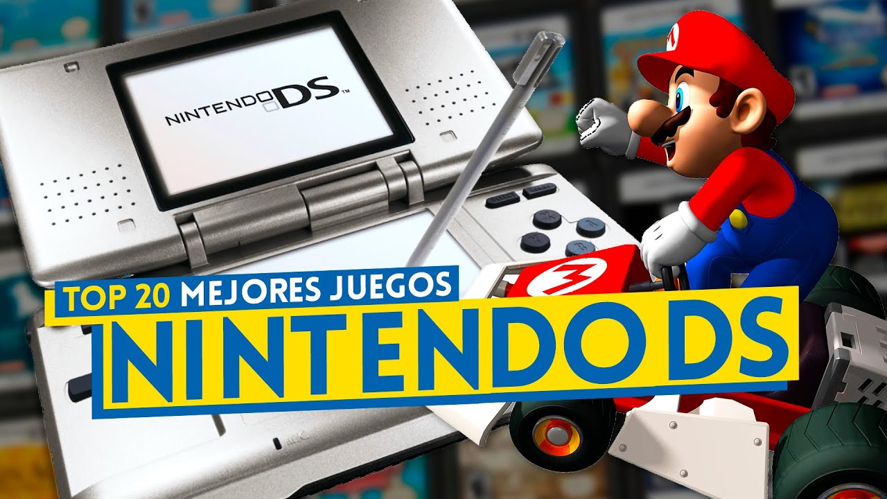 Los MEJORES JUEGOS de NINTENDO DS - TOP 20