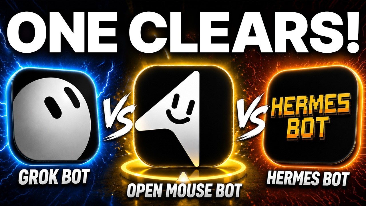 Hermes Bot против Grok Bot против Open Maus Bot: кто победит?