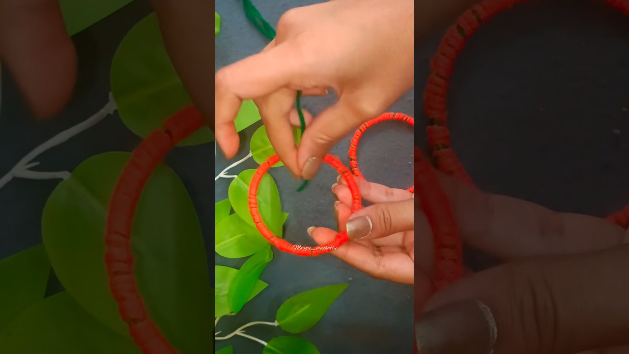 waste bangles craft ideas ✨ 