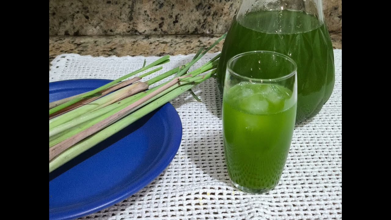 SUCO DE CAPIM LIMÃO OU CAPIM SANTO PARA ANSIEDADE, INSÔNIA,ESTRESSE, DIGESTÃO, IMUNIDADE...