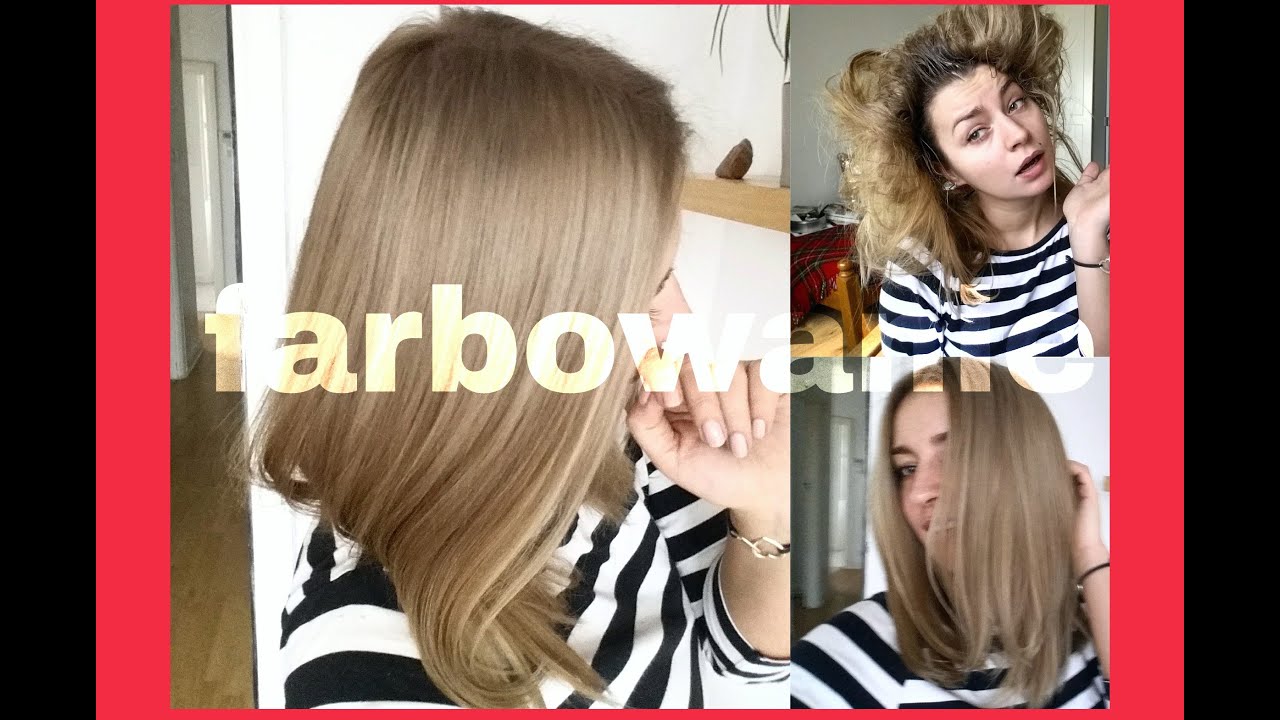 FARBOWANIE włosów w domu ❤ chłodny popielaty blond  ❤ tonowanie ombre ochładzanie włosówThePinkRook
