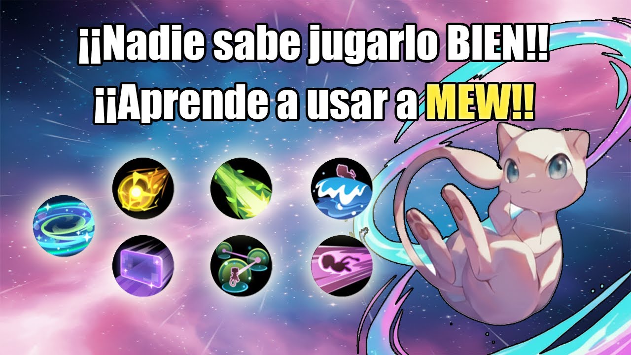 ¡¡Nadie sabe jugarlo BIEN!! ¡¡Aprende a usar MEW como un PRO!!