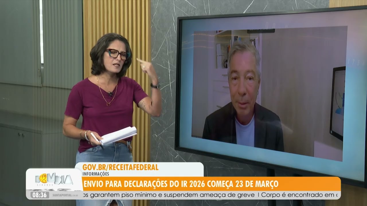 Envio para declarações do IR 2026 começa em 23 de março - 20/03/26