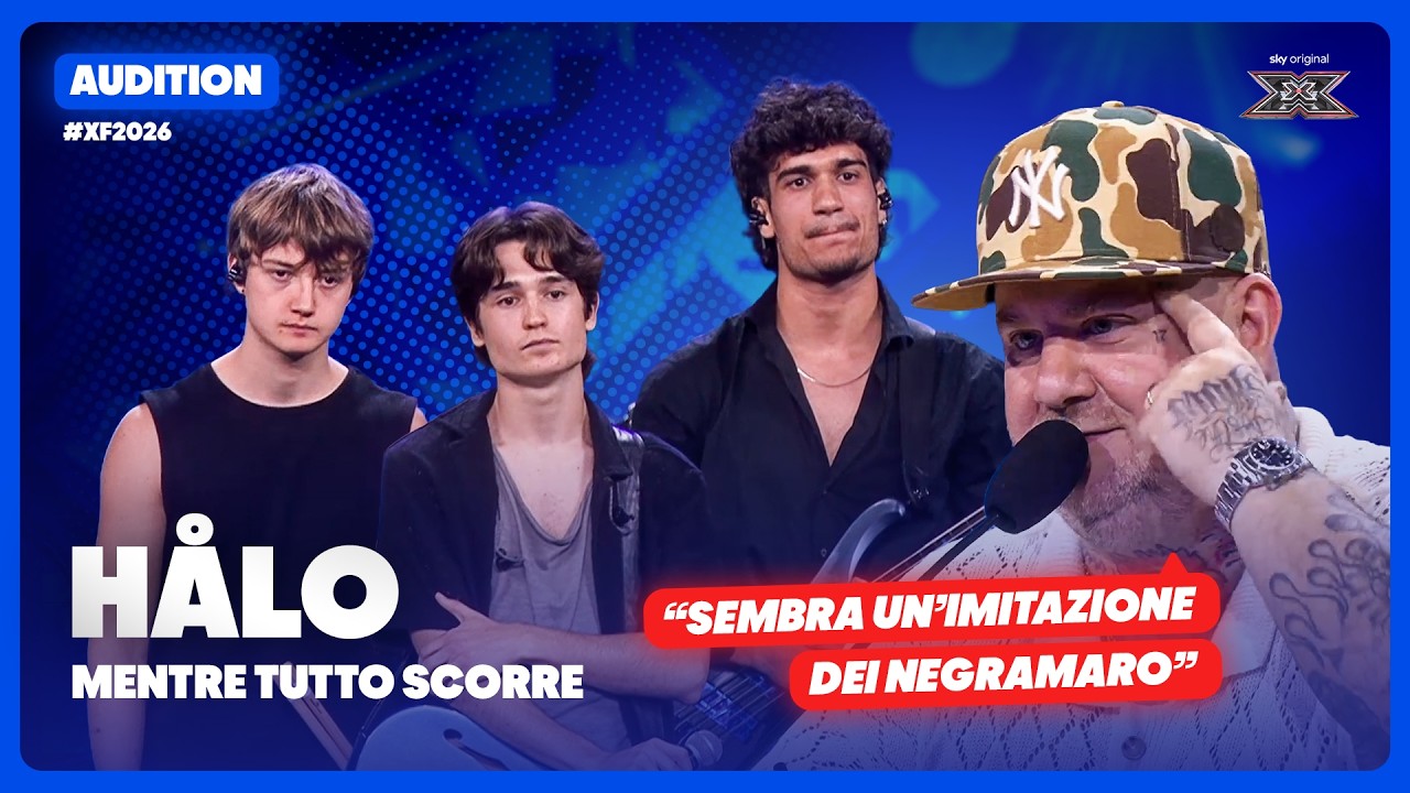 H&aring;lo | &ldquo;Mentre tutto scorre&rdquo; | Esibizione Audition | X Factor 2026
