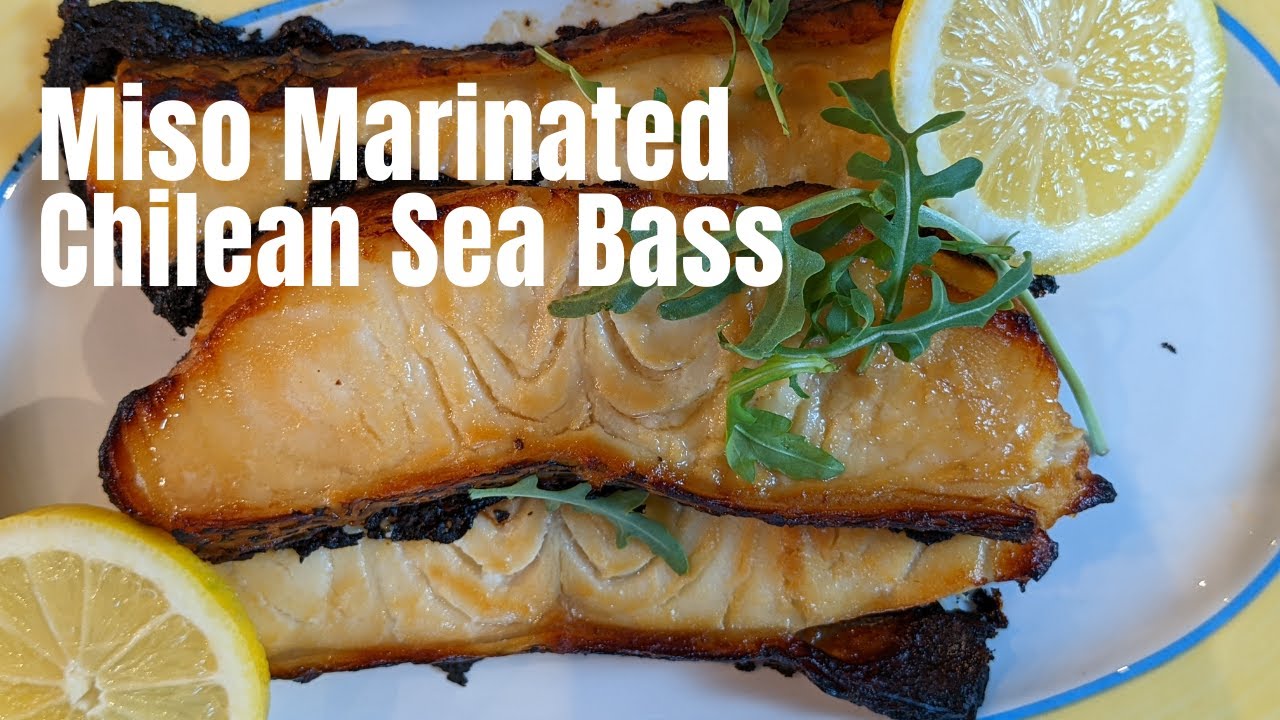 Miso Marinated Chilean Sea Bass - Simple, classic and delicious Japanese recipe