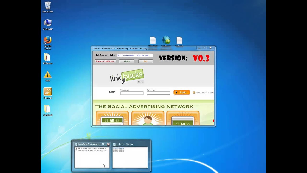[TUT] LinkBucks Remover - Remove any LinkBucks easy 2014 [NO SURVEY - NO PASS] [NO WORK FOR SURVEY]