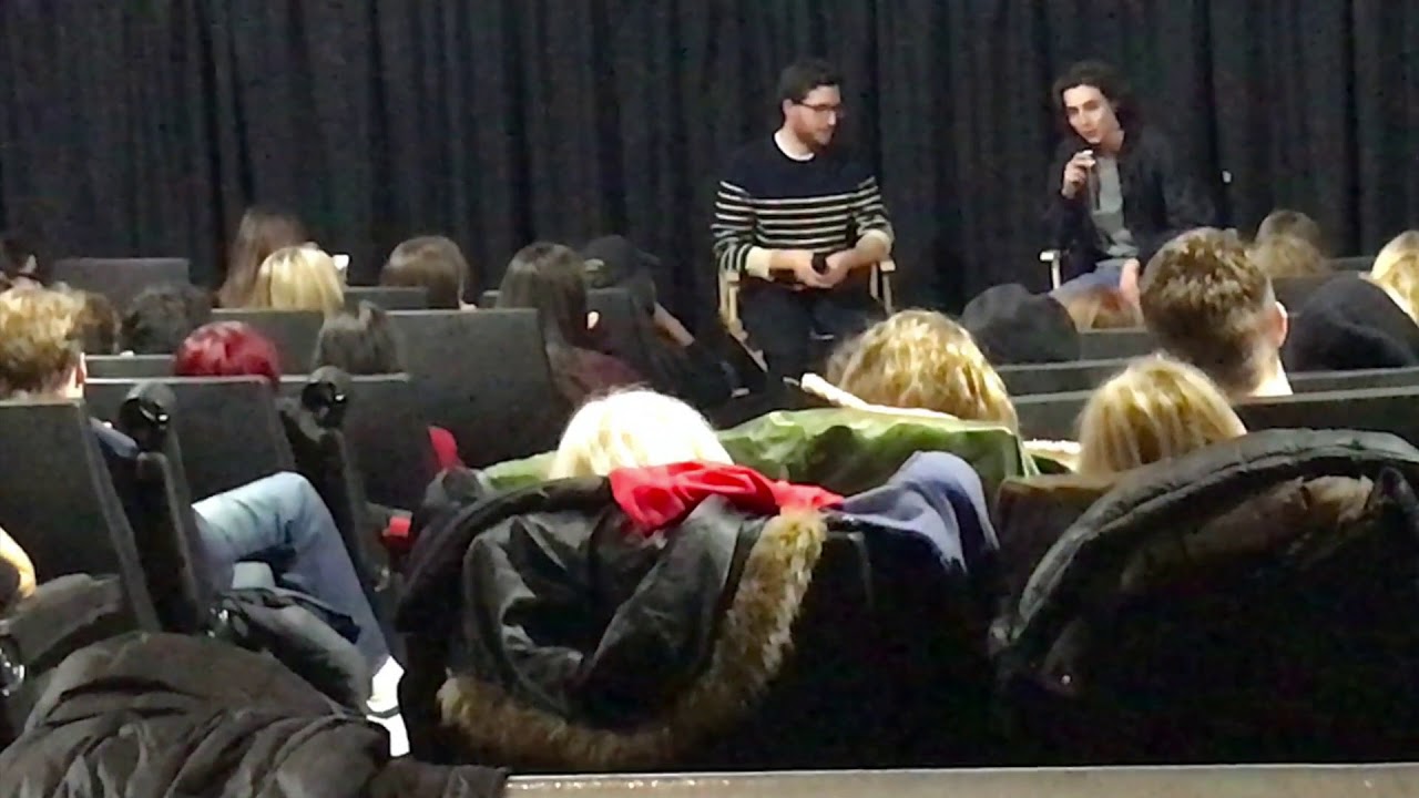 Timothée Chalamet Call Me By Your Name Q&A 12/16/17 Regal Union Sq NYC Part 2