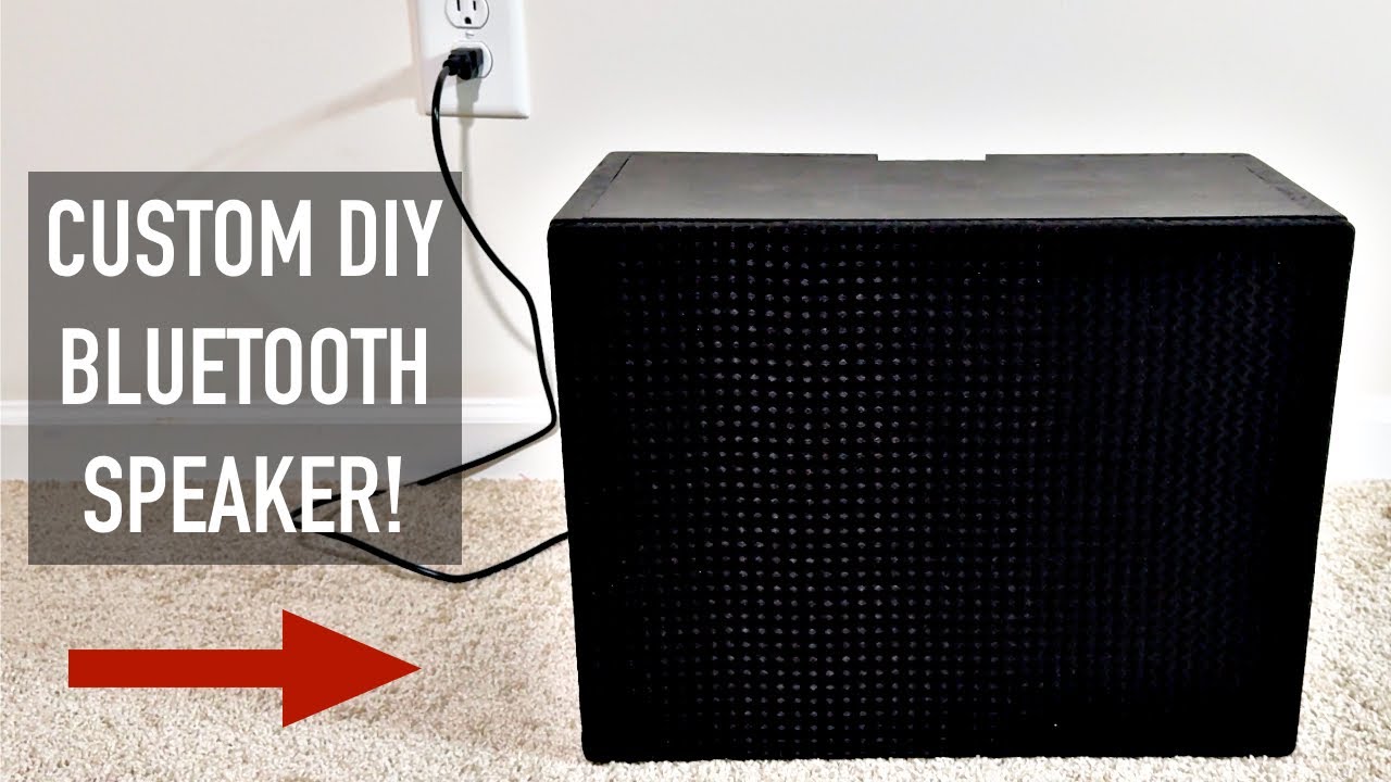 DIY Bluetooth Speaker Box - 200 Watt with Class D Amp