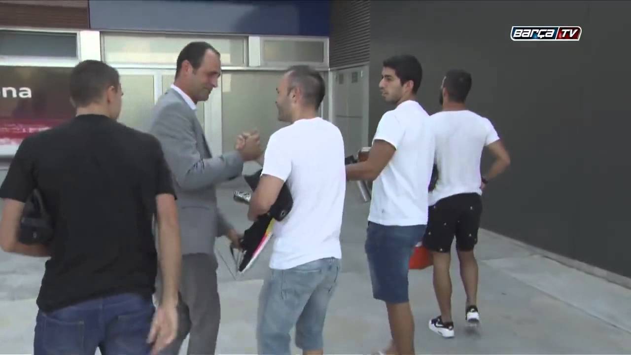 أردا توران يلتقي زملائه الجدد