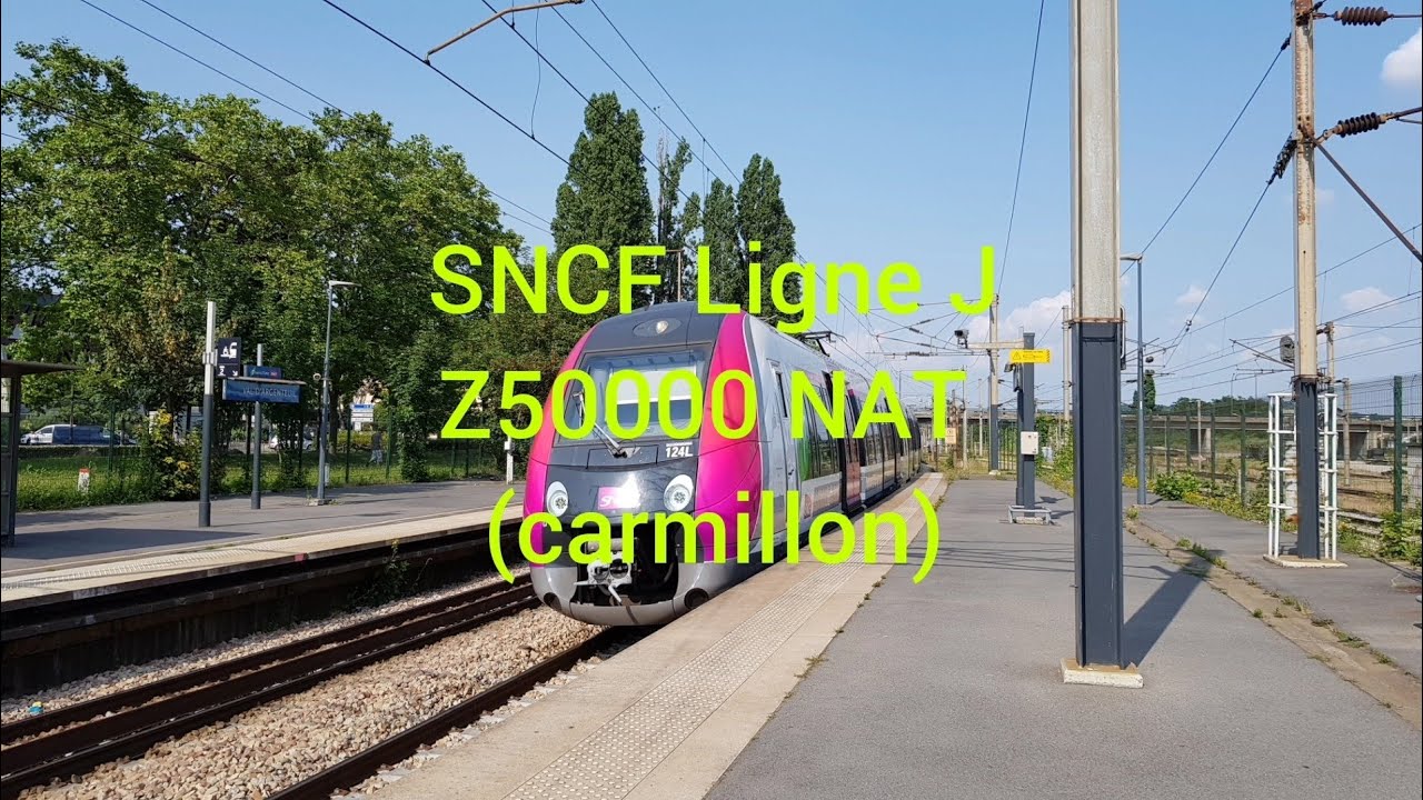 SNCF: Transilien Ligne J Z50000 NAT (carmillon) [Voyage]