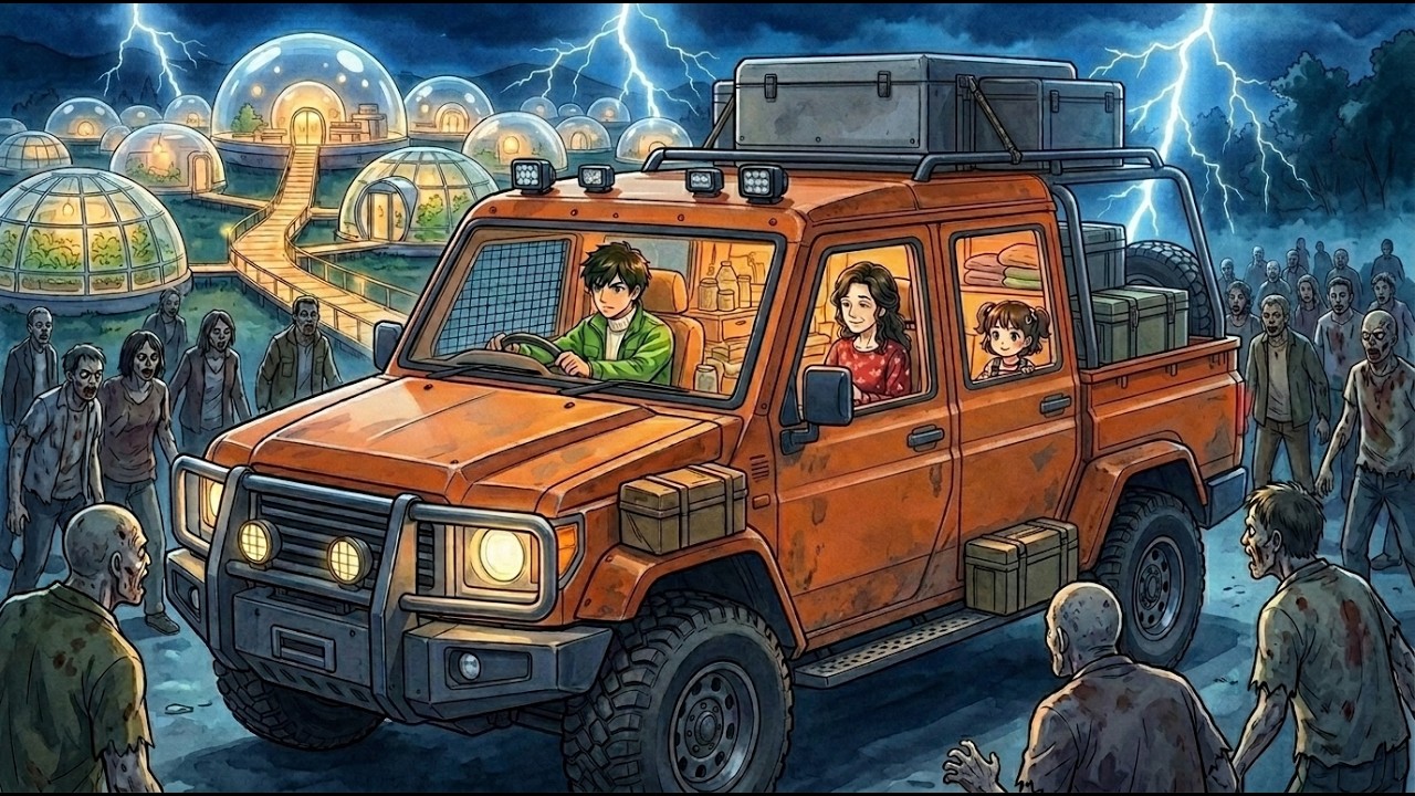 Surviving in a Bio-Safe Bubble Village During a Zombie Apocalypse | Ghibli Survival Whisper
