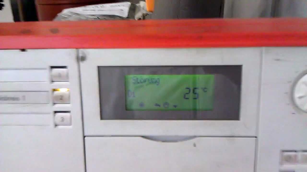 Viessmann Vitoplex 100 mit Fehlercode d1 (Brennerstörung)