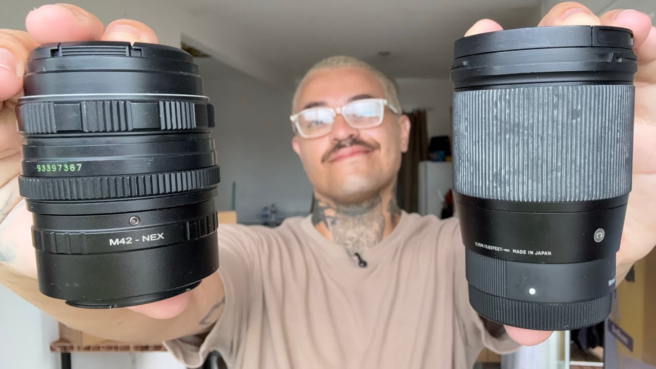só preciso de duas lentes 