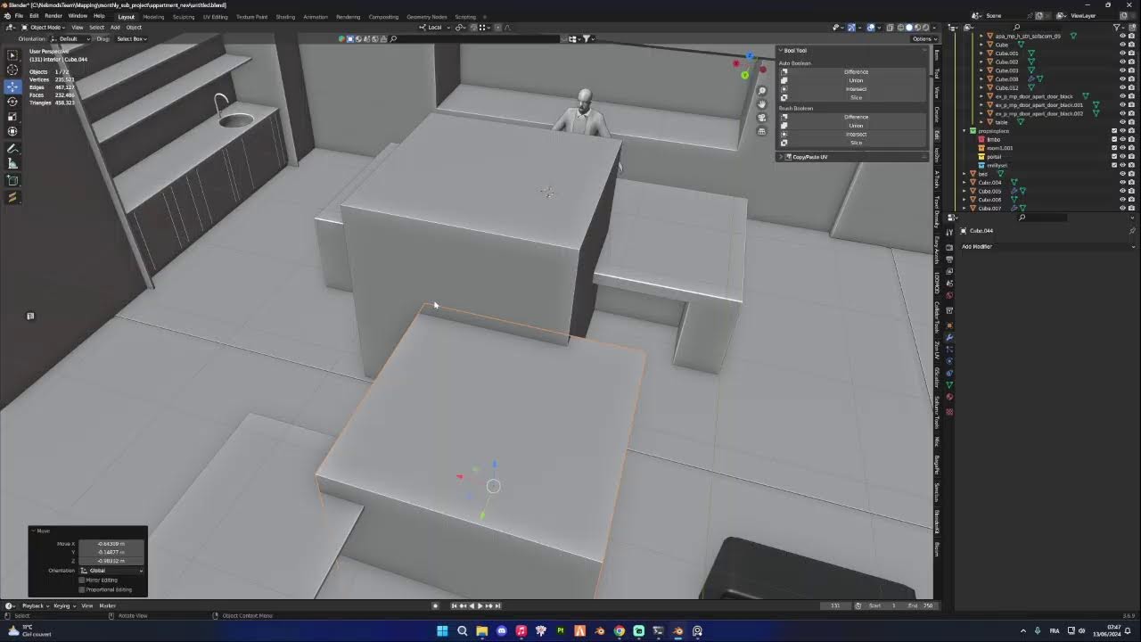 3D MODELING / Blender / GTAV
