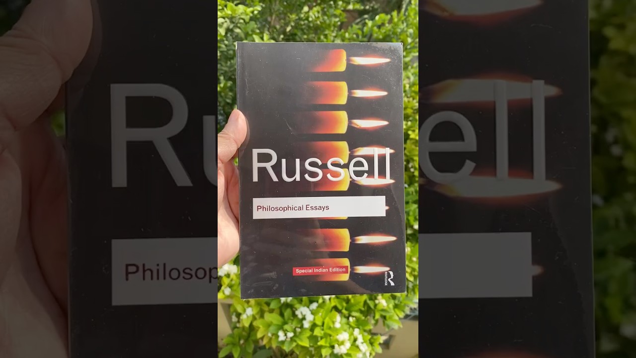 Philosophical Essays by Bertrand Russell #bertrandrussell #philosophicalessays #books #nonfiction